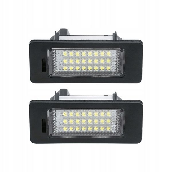 PODŚWIETLENIE TABLICY REJESTRACYJNEJ LED BMW E90 E91 E60 E61 X5 X6 E39 zdjęcie 8