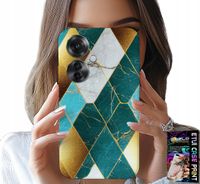 ETUI DO OPPO RENO11 F 5G - ELEGANCKIE MODNE WZORY CASE + FOLIA