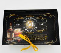 Kasetka duża dzielona kolor WHYSKY na 50-te urodziny 3307-WY50