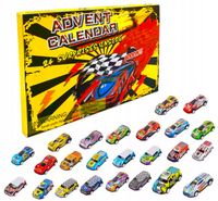 5KA KALENDARZ ADWENTOWY 24 ELEMENTY SAMOCHODY AUTA SAMOCHODZIKI ADWENT