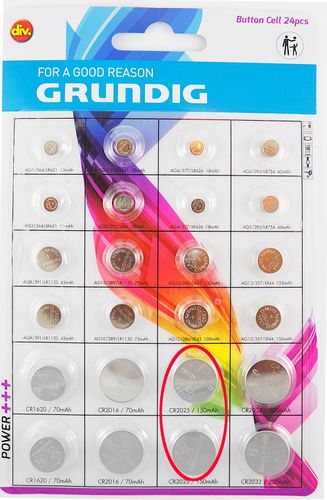 Bateria CR2025 guzikowa pastylkowa alkaliczna 20x2.5 na Arena.pl