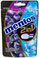 Cukierki, draże Grape Soda 2in1 winogronowe 45g - Mentos