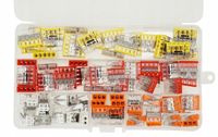 SZYBKOZŁĄCZKI ZŁĄCZKI WAGO ZESTAW 100SZT KOMPLET