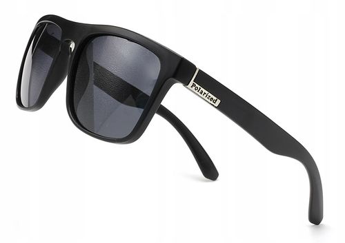 OKULARY PRZECIWSŁONECZNE MĘSKIE POLARYZACYJNE UV 400 ETUI POLARIZED CZARNE na Arena.pl