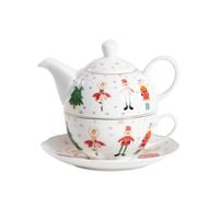 Dzbanek LICOLA z filiżanką i spodkiem 0,2 l HOMLA