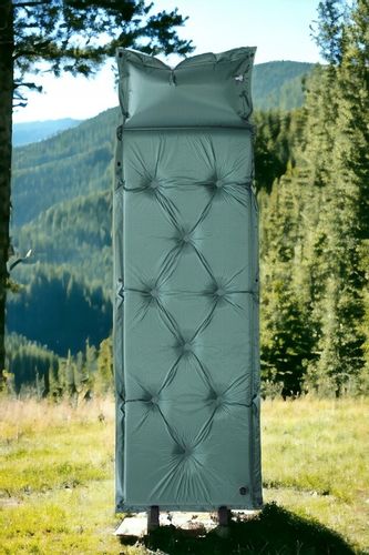 MATA SAMOPOMPUJĄCA Z PODUSZKĄ SPORTVIDA MATERAC KARIMATA TURYSTYCZNA na Arena.pl