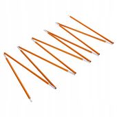2SZT PAŁĄKI PAŁĄK DO NAMIOTU 8,5MM 36CM 11SEKCJI