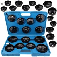 ZESTAW KLUCZY NASADEK DO ODKRĘCANIA FILTRÓW OLEJU 15 EL 65-100 MM