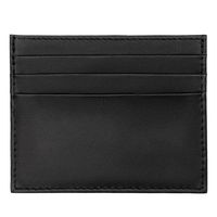 skórzane etui na karty i dokumenty w czarnym kolorze