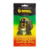 wrapy konopne g-rollz mango - 4 szt.