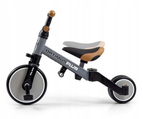 Rowerek 4w1 Milly Mally Optimus Plus Grey Sary na Arena.pl