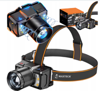 Latarka czołowa Led wodoodporna Czołówka na głowę 700lm zasięg 210m USB-C