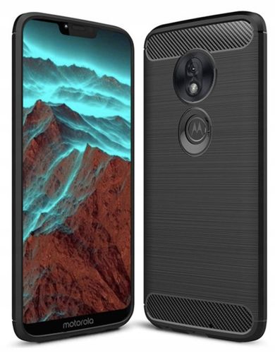 Spacecase Carbon Moto G7 Power Czarny na Arena.pl