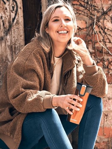 Kubek termiczny Contigo West Loop 2.0 470ml Autoseal - Pomarańczowy na Arena.pl