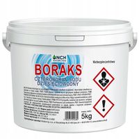 BORAKS (czteroboran sodu dziesięciowodny) 5kg Borax czysty