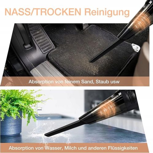 MAŁY ODKURZACZ RĘCZNY AKUMULATOROWY BEZPRZEWODOWY OŚWIETLENIE LED na Arena.pl