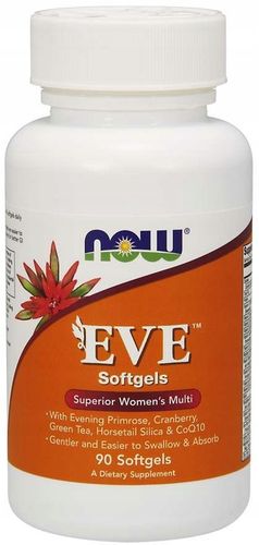 NOW FOODS MULTIWITAMINA EVE 90K KOBIET WITAMINY na Arena.pl