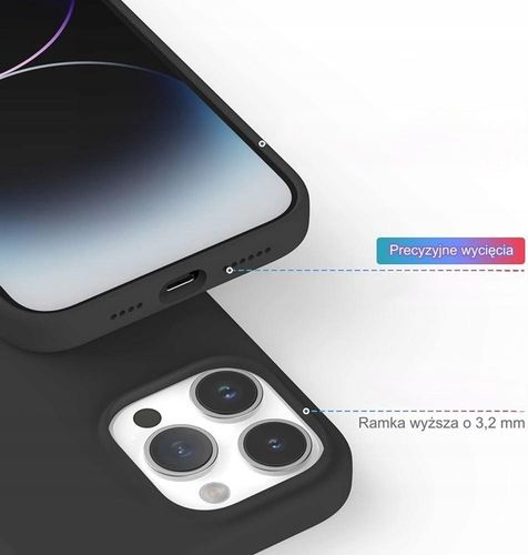 Plecki do iPhone 13 etui obudowa silicone case KREDOWY RÓŻOWY na Arena.pl