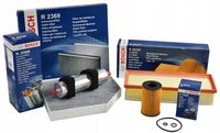2X BOSCH KOMPLET FILTRÓW AUDI A4 B8 A5 2.0 TDI