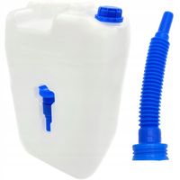 KANISTER POJEMNIK BANIAK 20L NA PALIWO OLEJ BENZYNĘ WODĘ Z LEJKIEM BAŃKA