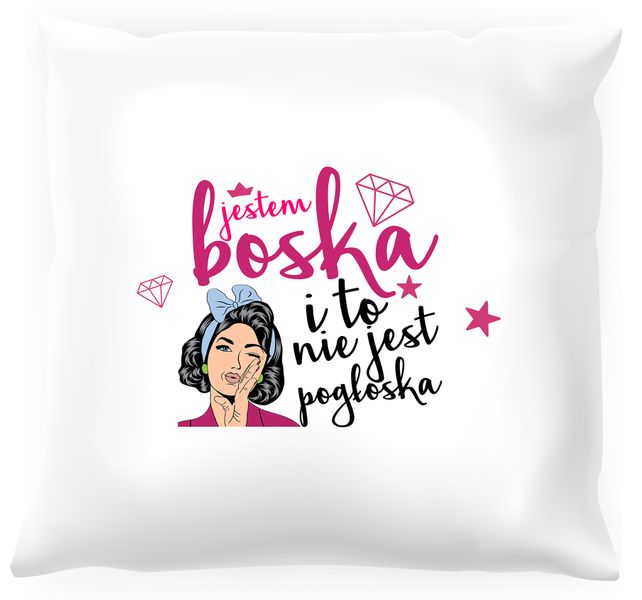 Poduszka -  Jestem boska zdjęcie 1