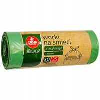 ZOSIA SAMOSIA WORKI NA ŚMIECI WIĄZANE 35 LITRÓW 30 SZTUK