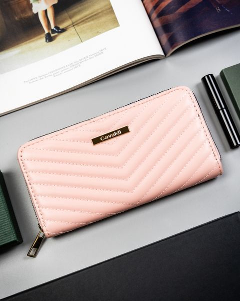 portfel damski pu lpd-012-bl pink zdjęcie 2