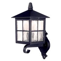 Kinkiet ścienny zewnętrzny Winchester BL17-BLACK Elstead domek lampion czarny
