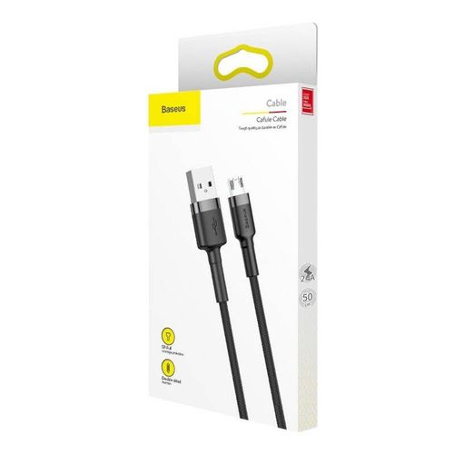 kabel usb do micro usb baseus cafule 1.5a 2m (szaro-czarny) na Arena.pl