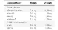 ASHWAGANDHA Liposomalna z Piperyną (MAX 10mg witanolidów) TheNovus - 50ml