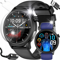 SMARTWATCH ZEGAREK DAMSKI ROZMOWY GLUKOZA EKG PPG CIŚNIENIE MENU POLSKIE