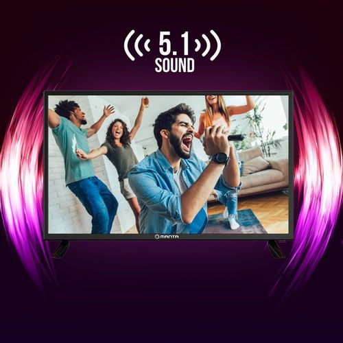 Telewizor 24 cale TV przenośny HD LED tuner dekoder DVBT2 USB +UCHWYT MANTA na Arena.pl