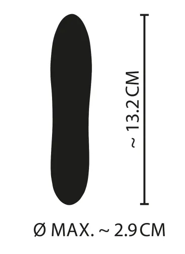 cuties mini wibrator smukły żołty 7 trybow usb 13,2 cm na Arena.pl