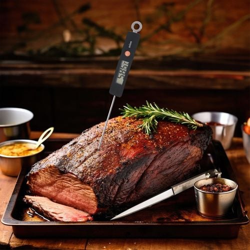 Termometr Kuchenny Elektroniczny z Sondą Szpikulcem do Potraw Mięsa na Arena.pl