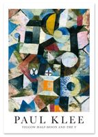 Plakat Paul Klee abstrakcja malarska 40x50 cm