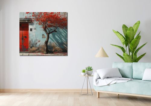 Obraz 100x90cm Widok Na Dawne na Arena.pl