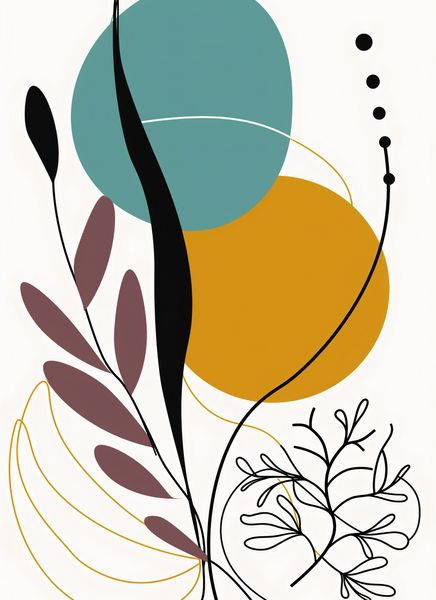 Plakat 40x55cm Akwarelowe Przebudzenie zdjęcie 1