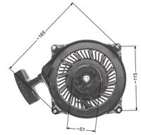 Rozrusznik B&S Quantum zam. 496650 495766 494846 497830 NZ542