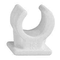 uchwyt otwarty do rur elektroinstalacyjnych 18mm 10 sztuk - vt-211-1810