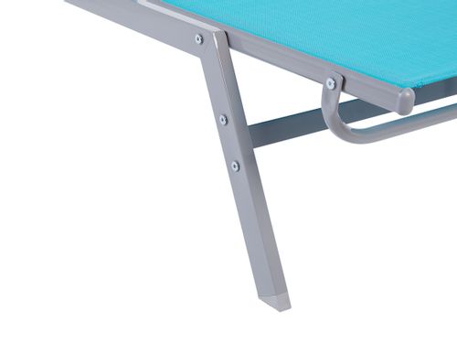 Leżak ogrodowy niebieski NOLI na Arena.pl