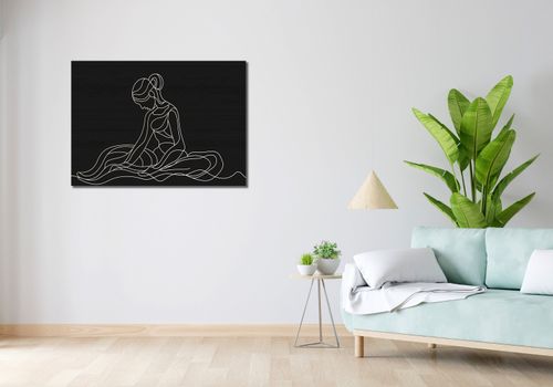 Obraz 100x70cm Pozycja Siedząca na Arena.pl