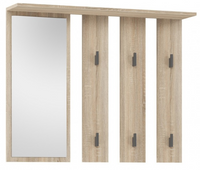 Nowoczesny Wieszak Do Przedpokoju 100 cm Sonoma PANAMA II TS - 4 Kolory