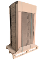 PALETA karton klapowy pudełko opakowanie 400x300x370 mm 3W 420 g/m2 480 szt