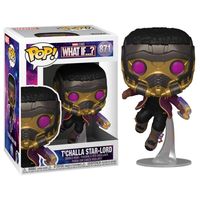 funko pop! what if  t'challa star lord figurka 871 figurka