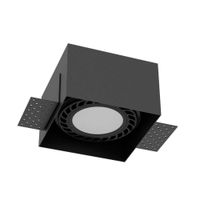 Lampa pojedyncza sufitowa Cage 3268 BROSline do kuchni czarna