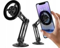 SAMOPRZYLEPNY UCHWYT MAGNETYCZNY NA TELEFON DO AUTA REGULOWANY