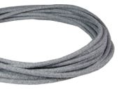 Przewód w oplocie naturalnym z wełny kolor GREY SZARY 2*0,75 OMY