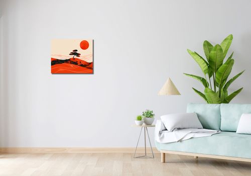 Obraz 50x40cm Czerwone Pustynne Pejzaże na Arena.pl