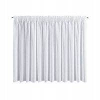 Firana gotowa na taśmie LANA 350x150 Eurofirany biała