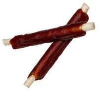 Wołowe pałki z mięsem kaczki - zdrowy przysmak dla psa Maced Szaszłyk 500g